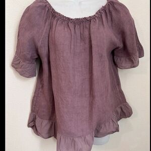 Terzo Millennio Women's Mauve Top